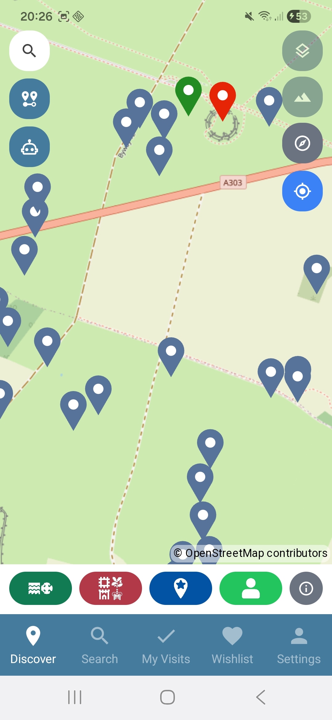 Map overlay - OpenStreetMap