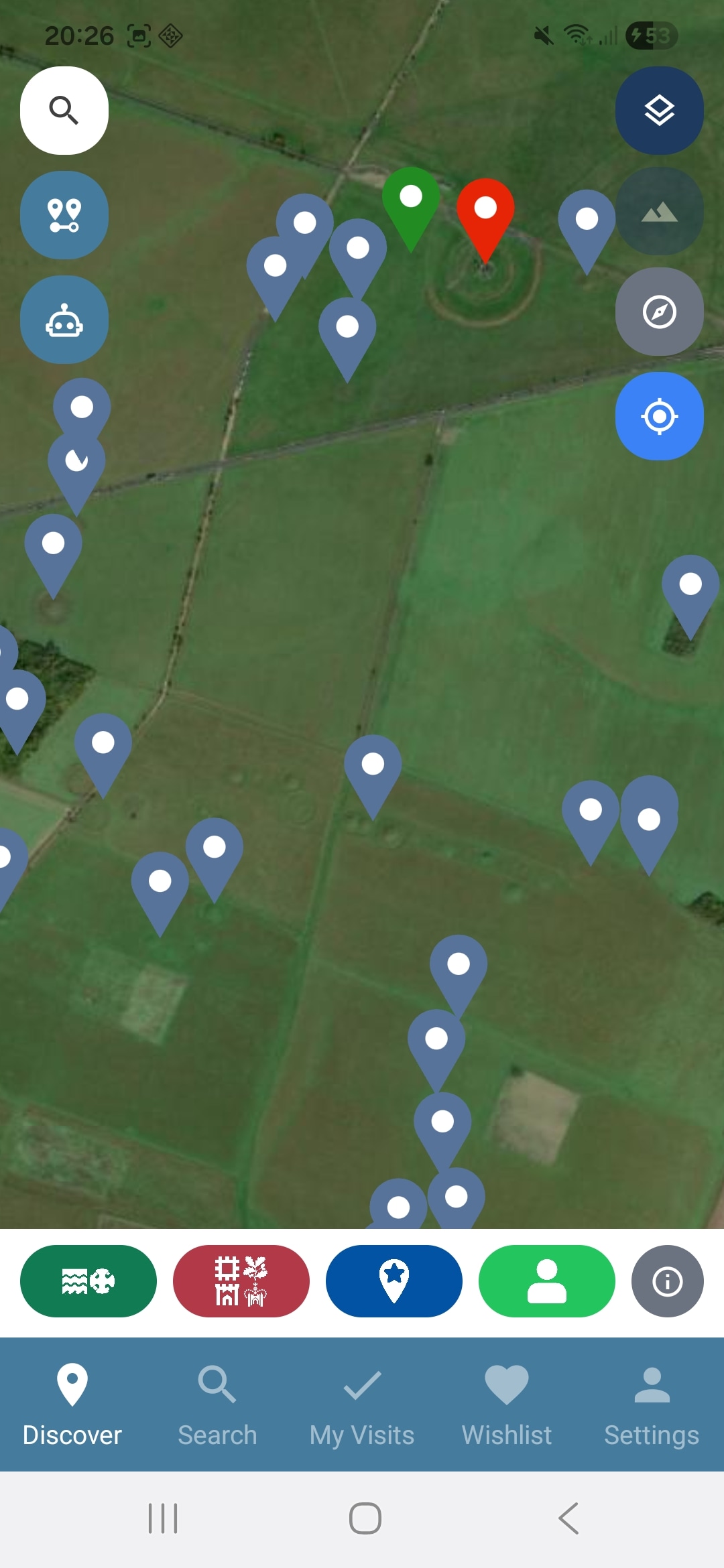 Map overlay - Satellite