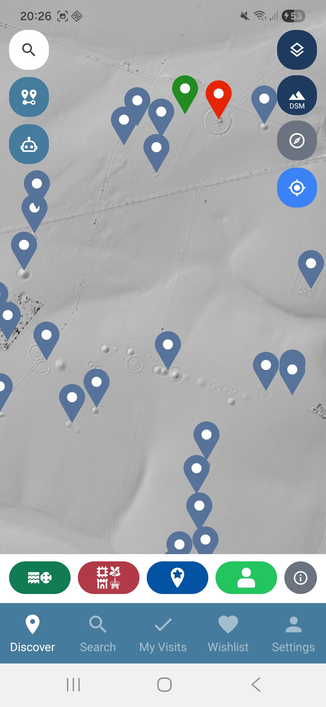 LiDAR DSM at Stonehenge